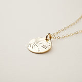 Celestial Initial Necklace